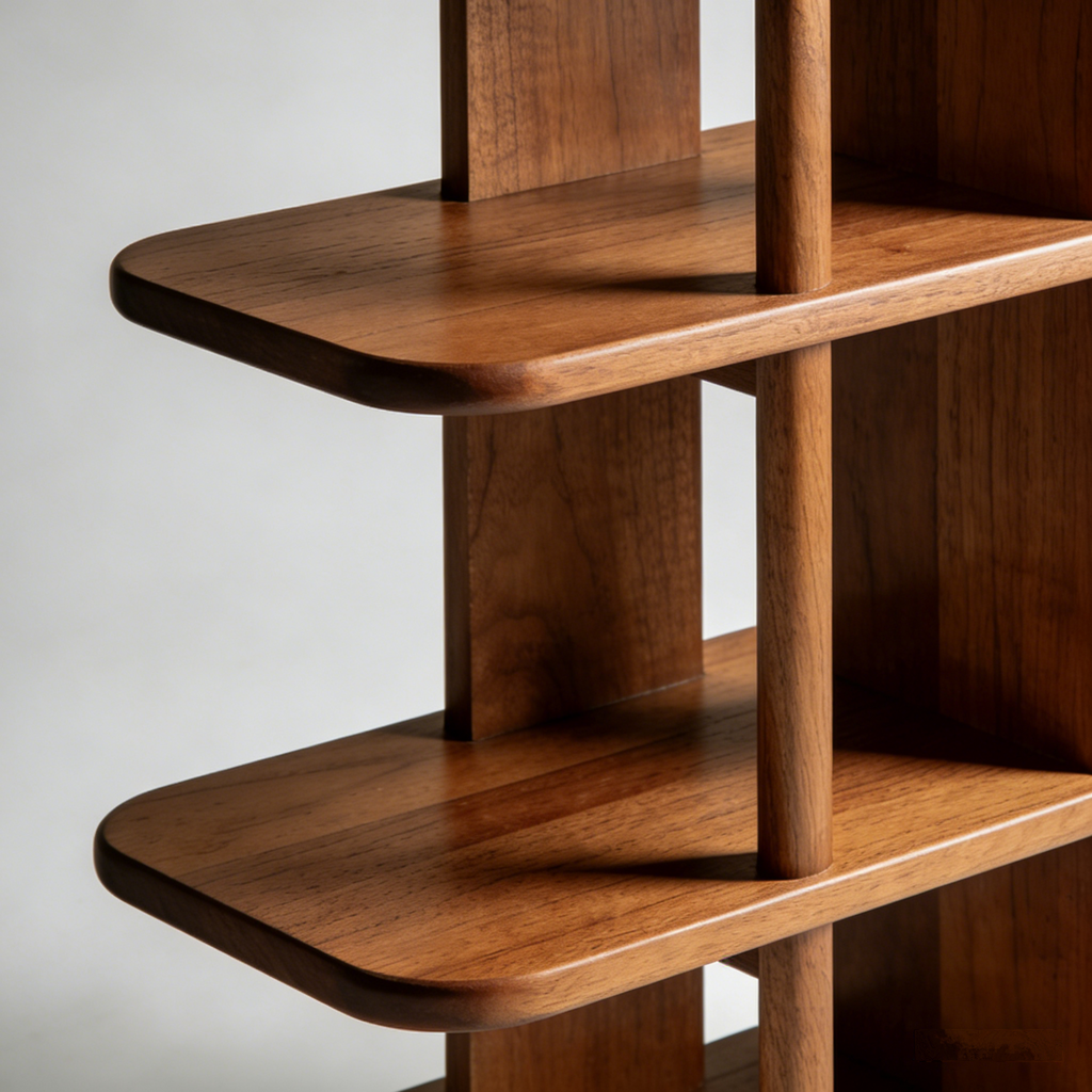 TieredNest Walnut Plant Stand: The Multi-Level Wooden Plant Shelf